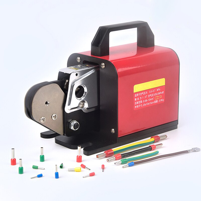 Pneumatic Tubular Terminal Crimper T6-4 Video