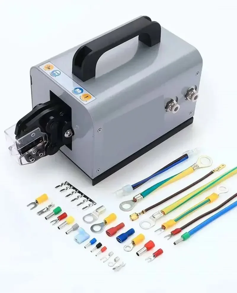 Pneumatik Genggam Kelim Terminal Alat for Cold-Press Connections JW-25M