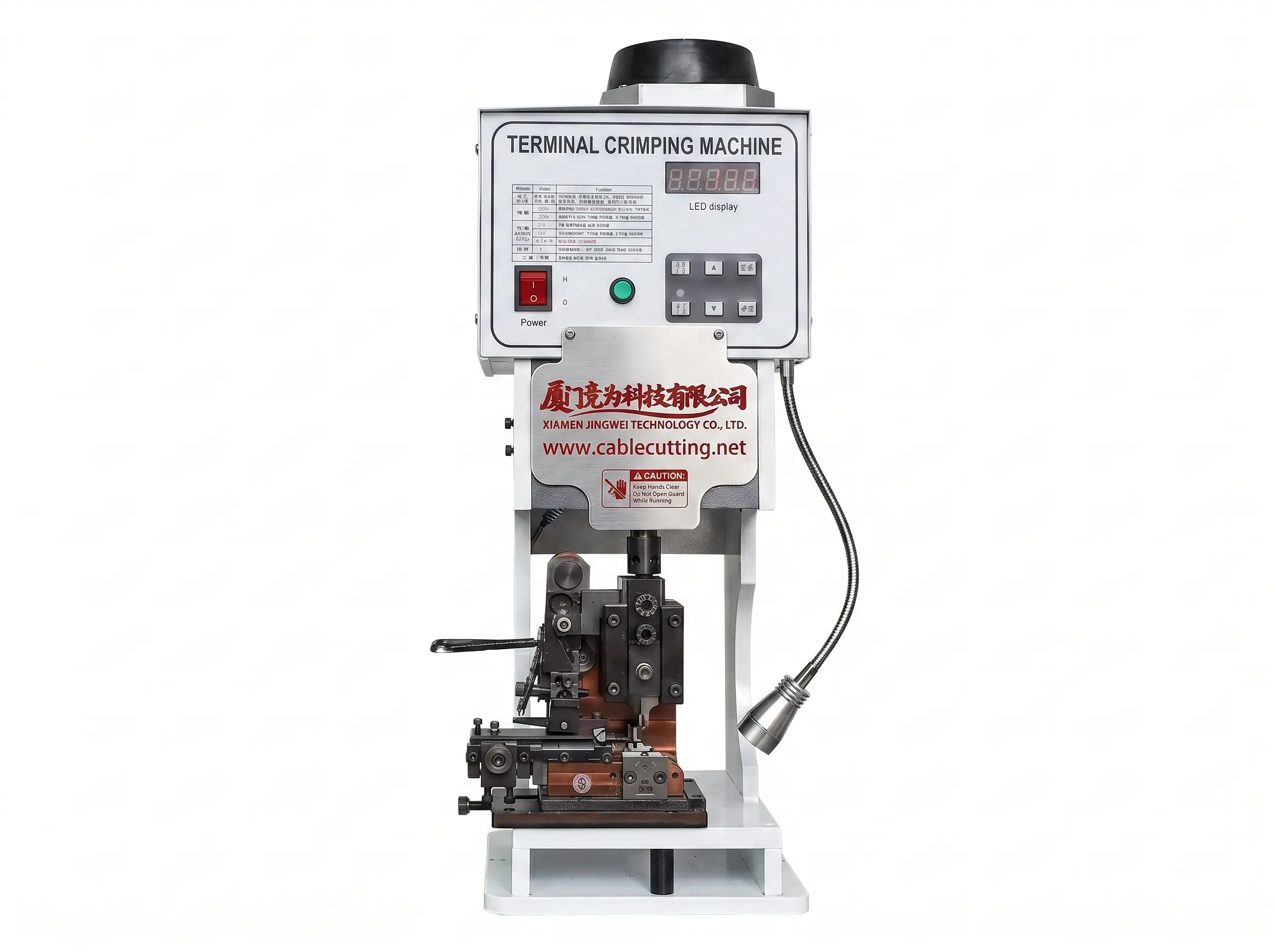 Mesin Crimping Terminal Wayar Separa Automatik – Penyelesaian Pemprosesan Wayar Berkualiti Tinggi