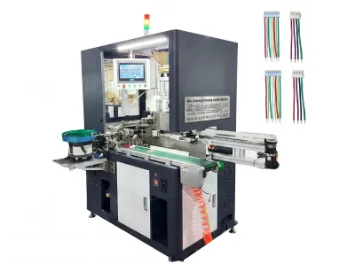 Mesin Penyisipan Perumahan Crimp Wayar Automatik WPM-5505