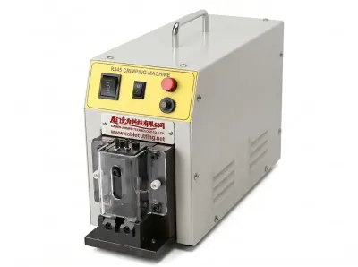 Mesin Kelim RJ45 Automatik 220V, Kelim Kepala Kristal RJ11/RJ45 WPM-PC1