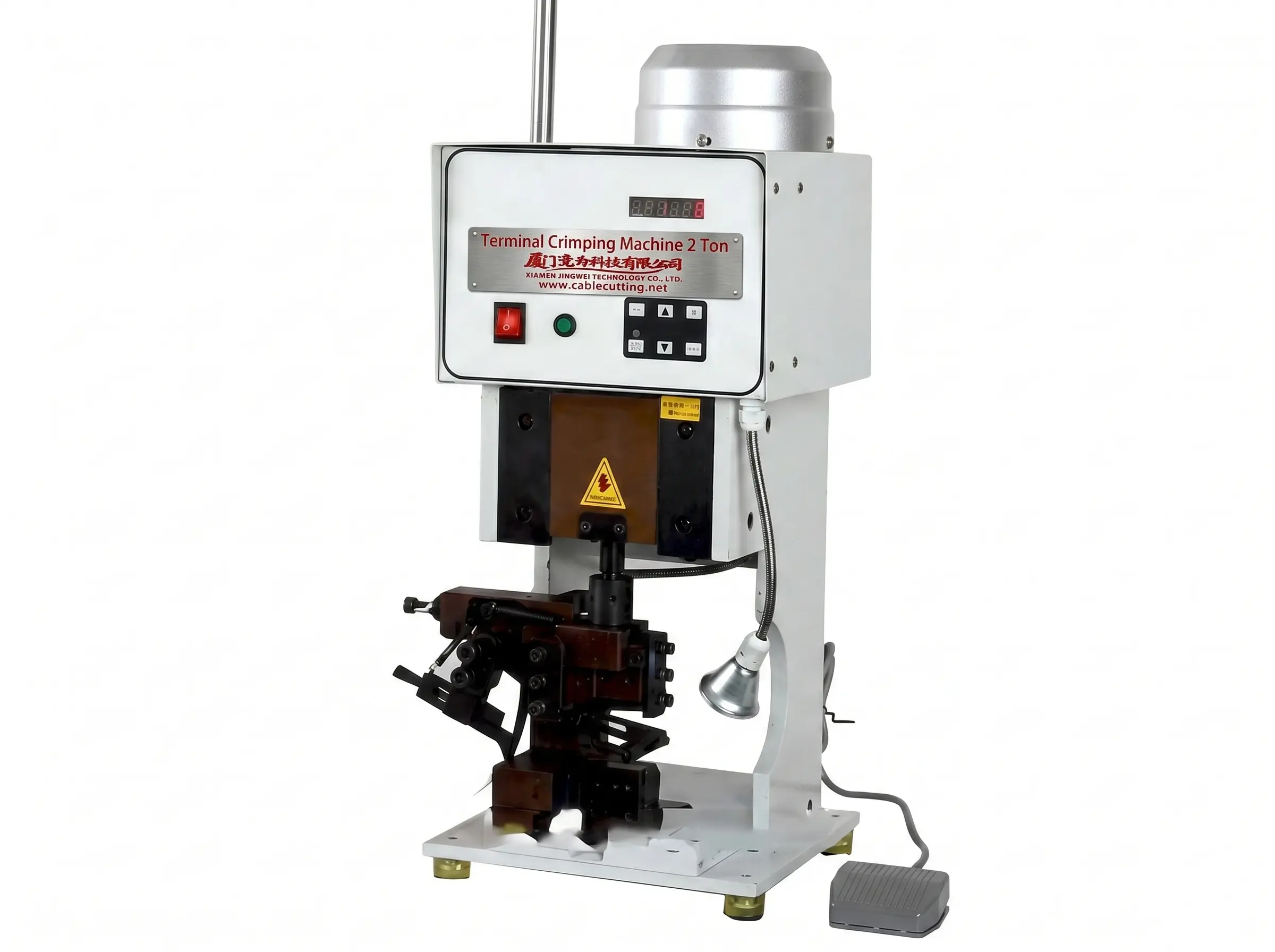 Mesin Crimping Terminal Super Mute WPM-2000S – Senyap, Cepat, Tepat untuk Automasi Kilang