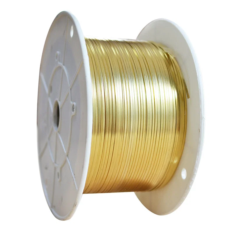 Pita Tembaga untuk mesin penyambungan, Tali Pinggang Tembaga untuk Mesin Sambungan Wayar, Jalur Tembaga Crimp Pressing H65 Brass 