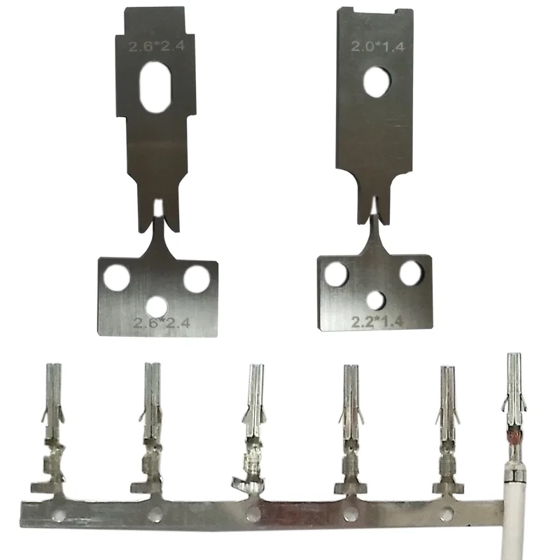 Terminal Crimping Blade, Terminal Crimping Blade And Cutter, Knife Blades And Cutter For Electric Terminal Crimping Bilah Crimping Terminal, Bilah Dan Pemotong Crimping Terminal, Bilah Pisau Dan Pemotong Untuk Crimping Terminal Elektrik