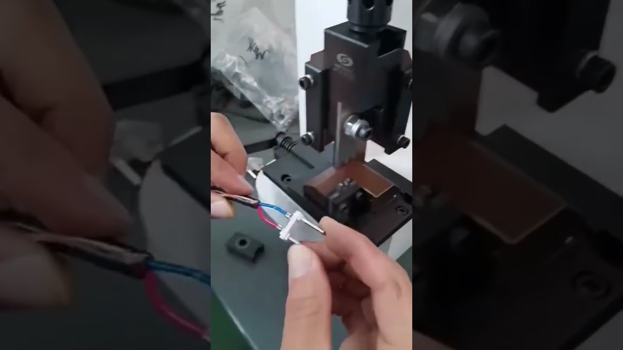 2T Terminal Machine + Single Grain Mold Working Real Shot Equipment #factory #machine