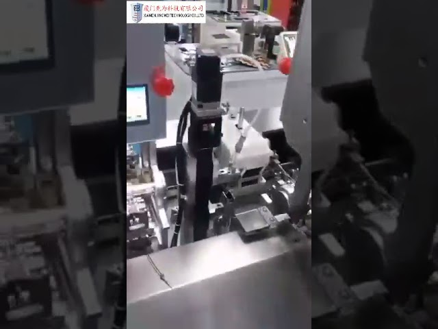 Mesin Crimping Terminal Dua Kepala dengan Pemasangan Palam Kalis Air, Automatik & Cekap