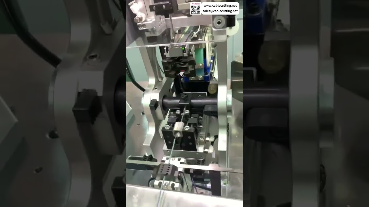 Auto Double Crimping Single Waterproof Plug Insertion Outfeed Control Production Set Machine