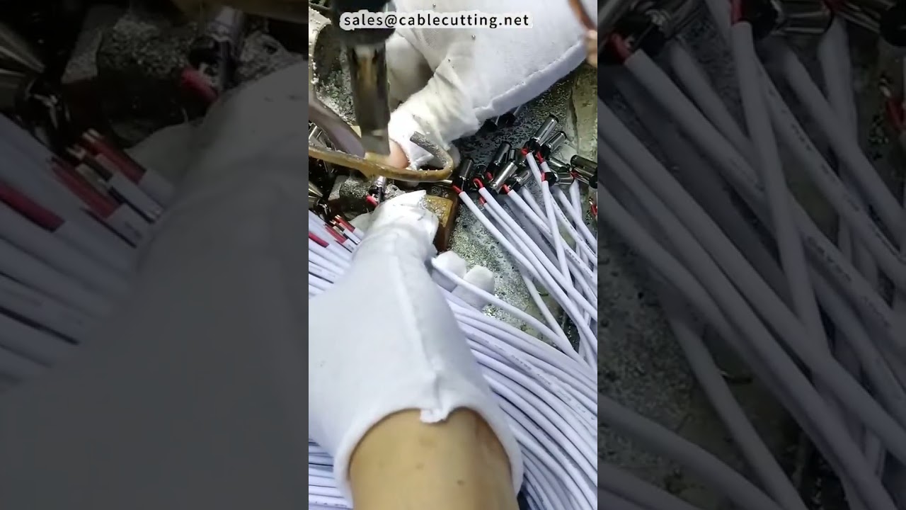 L Shaped Plug Soldering Demo Easy Operation, High Output