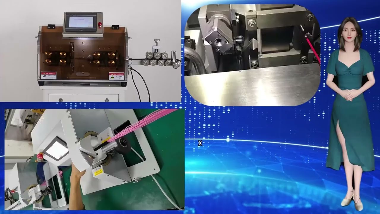 Mesin Tekan Ferrule Separa Automatik: Alat Kupas & Tekan Wayar untuk Terminal Penebat Pra Tiub