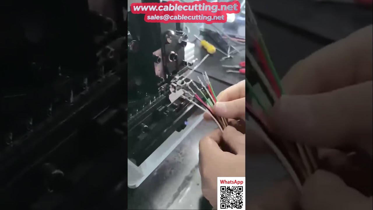 Mesin Pelucutan dan Crimping Semi-Automatik untuk Kabel dengan Pemantau Tonase - Penambahbaikan Kecekapan