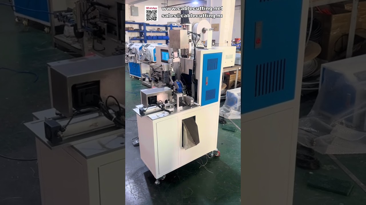 Full Automatic Wire Meter Counting, Cutting, Winding and Tying Machine
