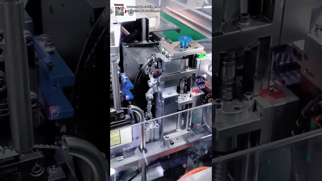 Mesin Terminal Automatik Penuh dengan Fungsi Crimping Dua Hujung untuk Pemprosesan Pelbagai Wayar
