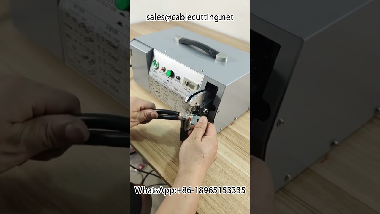 Tang Crimping Elektrik EM 50B2 – Crimp Terminal RN Secara Automatik