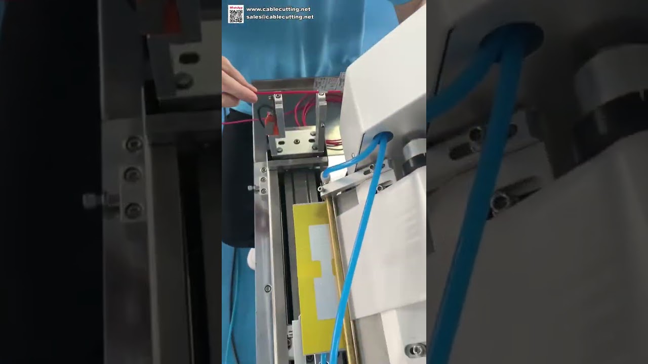 Wire Fold Labeling Machine with Date Coder Automatic Cable Sticker Applicator and Printer