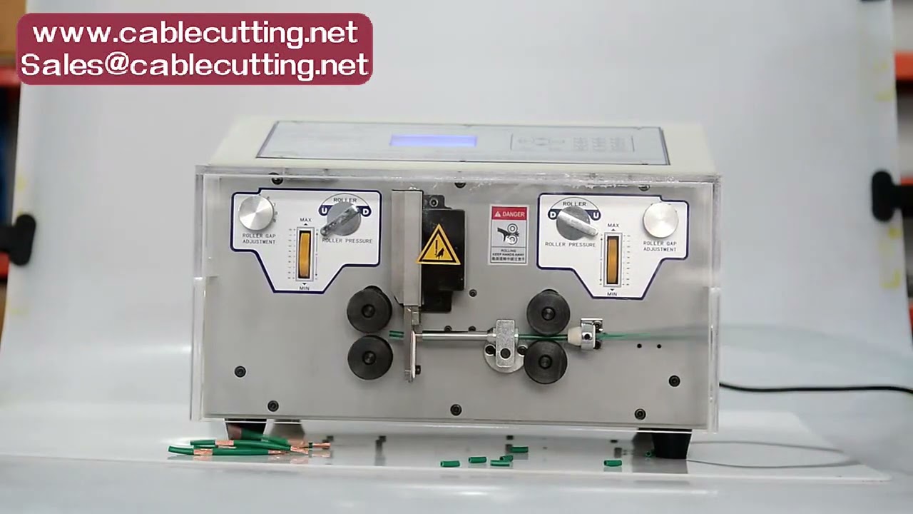 Mesin Pengupas Wayar Automatik 300W - Kupas & Potong Wayar 0.1-8mm² hingga 0.1-10mm²