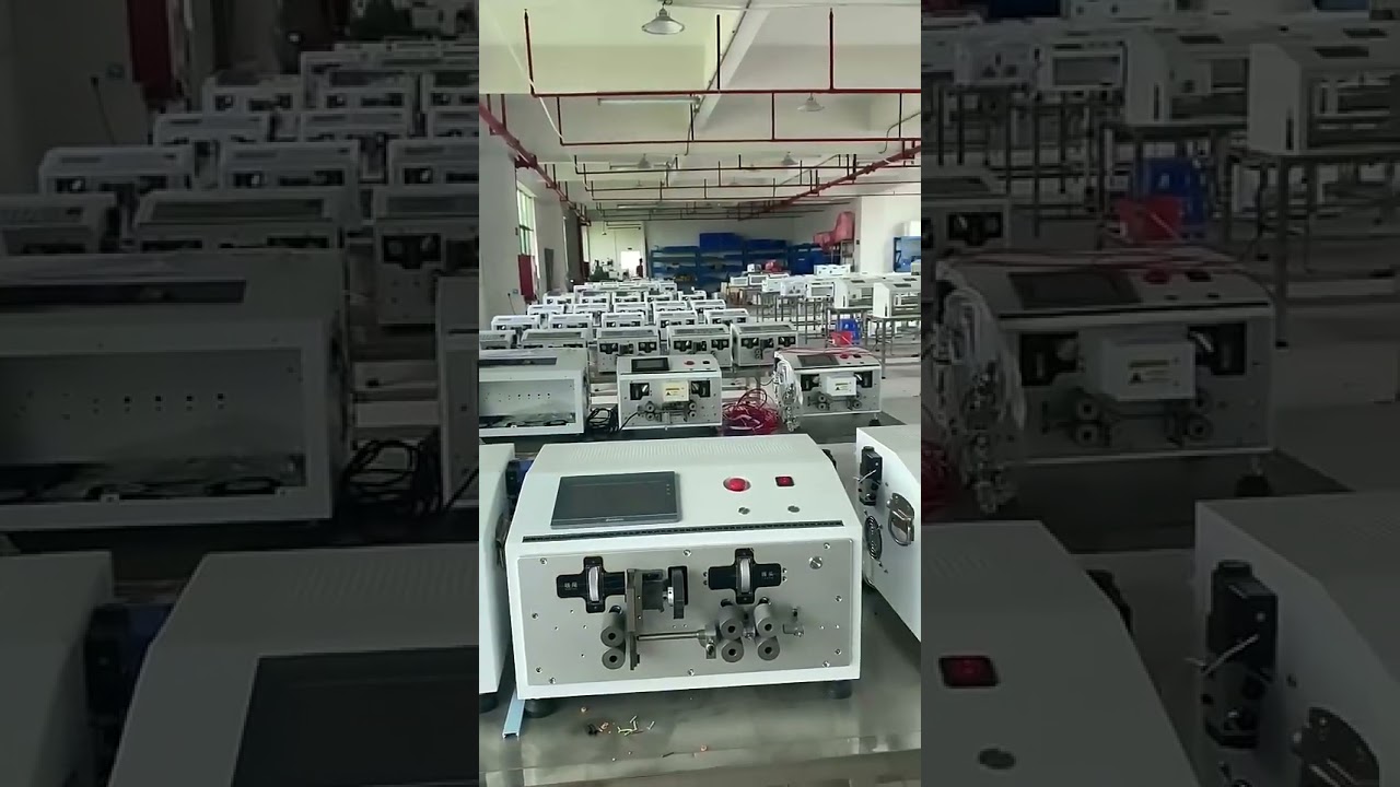 Mesin Pemotong & Pengupas Kabel Automatik Berkomputer Dua Baris 220V (0-6mm²) – Reka Bentuk Terbaru