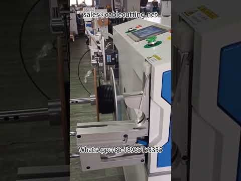 Mesin Pengukur, Pemotong, Penggulungan dan Pengikat Kabel Automatik – Meter Counting Rewinding