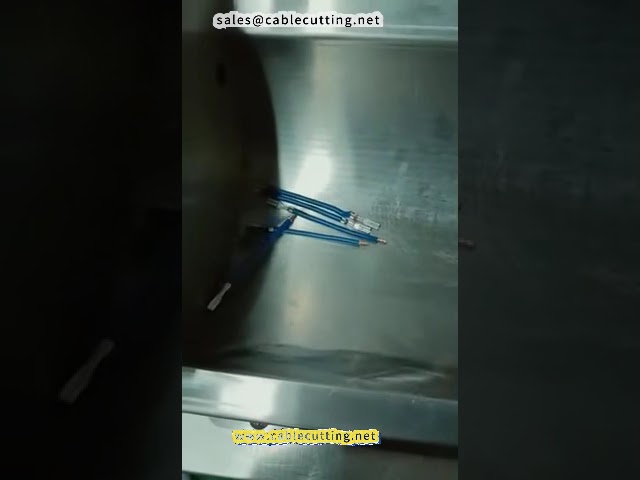 Automatic Cable Stripping Cutting And Twisting Terminal Crimping Machine