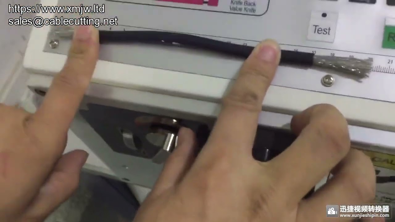 10sqmm Single Electronic Cables Wires Automatic Cutting And Stripping Machine