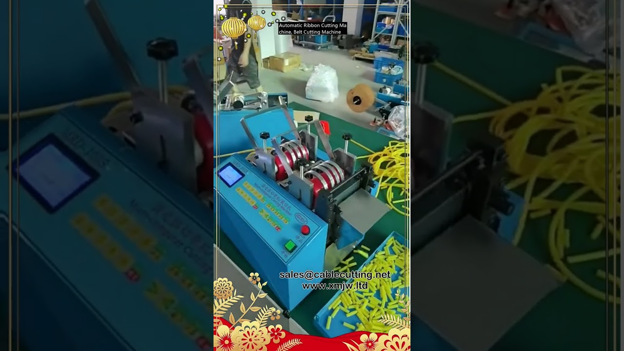 Mesin Pemotong Riben Automatik & Tali Pinggang Industri – Tingkatkan Kecekapan Produksi