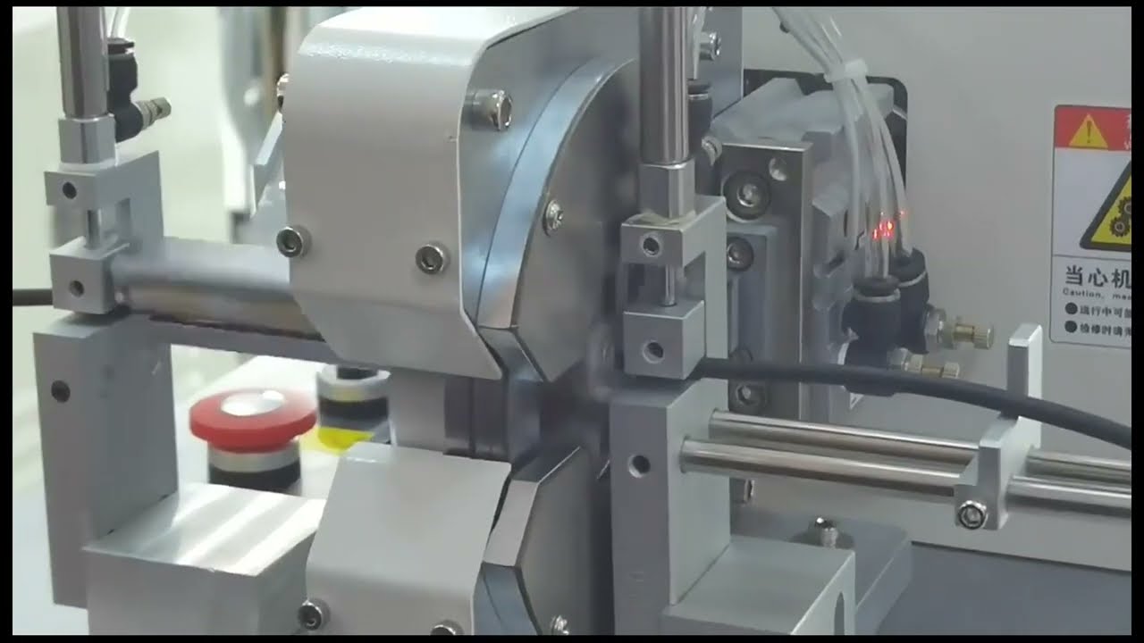 High Efficiency Automatic Wire Roll Labeling Machine