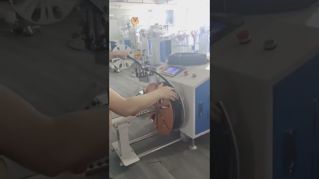Mesin Penggulung Kabel Automatik Susunan WPM-2024L