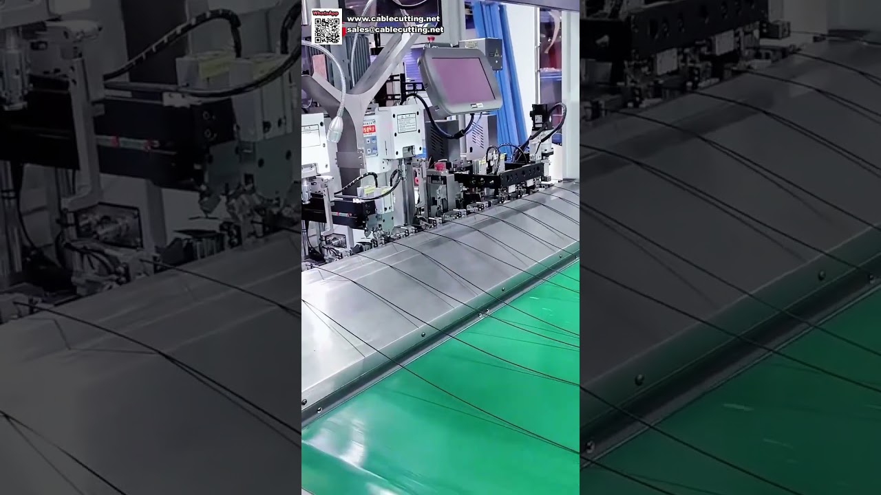 Mesin Crimping Terminal Automatik Berkecekapan Tinggi untuk Pemprosesan Wayar Panjang Luar Biasa