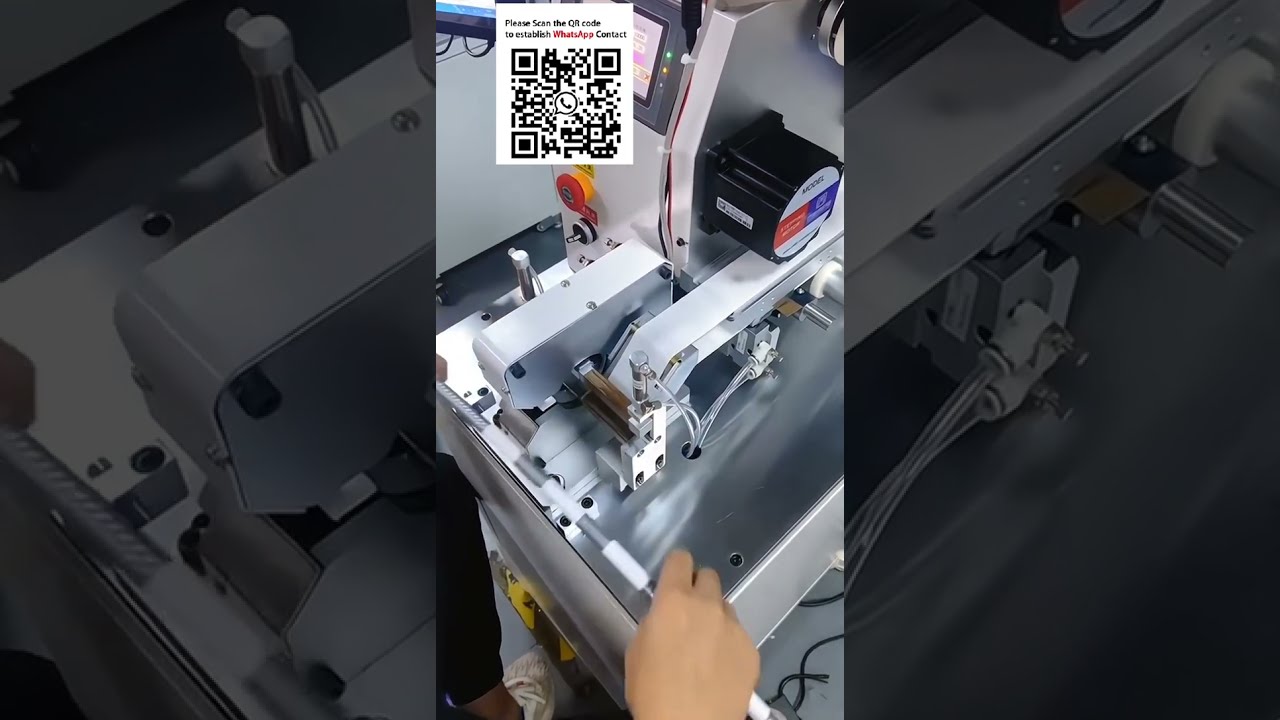 Mesin Pencetak & Aplikator Label Abah-Abah Wayar Automatik | Automasi Pelabelan