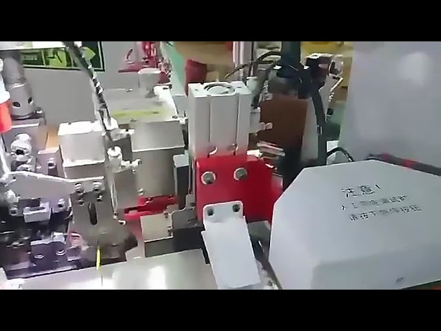 Fully Automatic Double Head Terminal Crimping Machine For Electronic Wire