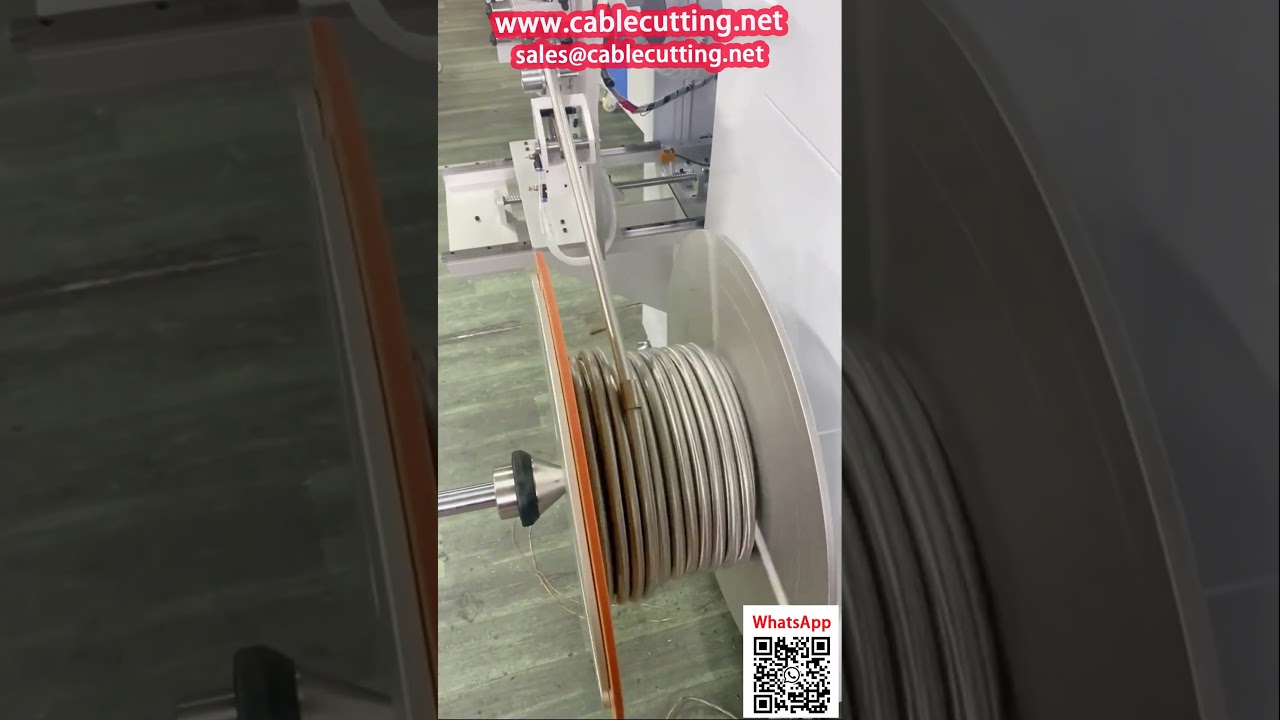 Mesin Penggulung Hos Logam Automatik dengan Penghitung Meter untuk Bilik Mandi
