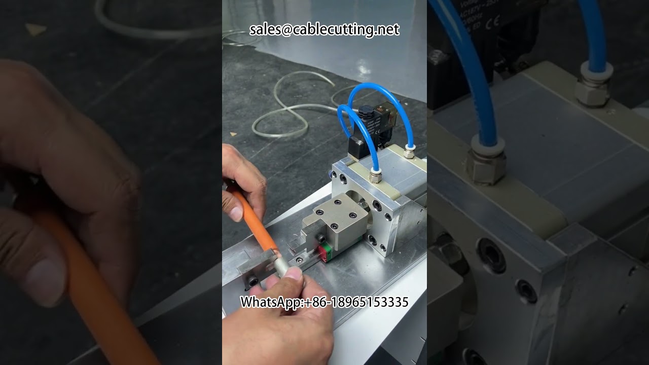 Mesin Crimping Terminal Wayar Voltan Tinggi untuk Automasi Kilang #mesin #mesinpenyarungwayar #kilang
