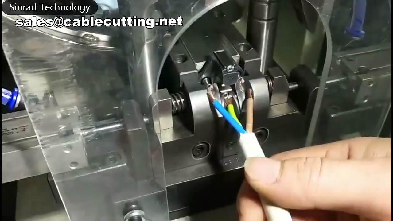 Mesin Crimping Palam VDE Automatik | Ketepatan Tinggi untuk Pengeluaran Anda