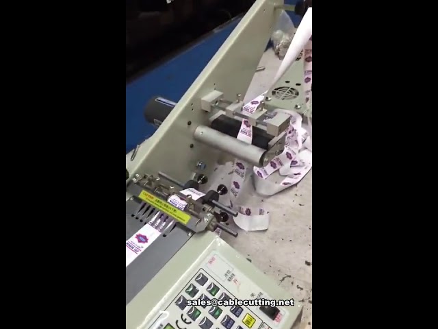 Mesin Pemotong Label & Ribbon Automatik – Cekap dan Tepat untuk Industri