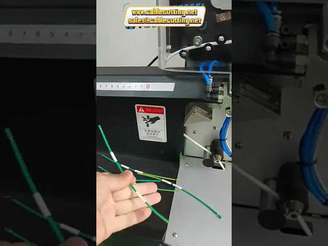 Mesin Potong Wayar & Cetak Nombor Pada Tiub Sleeve Automatik – Sistem Pencetakan Talian Komputer