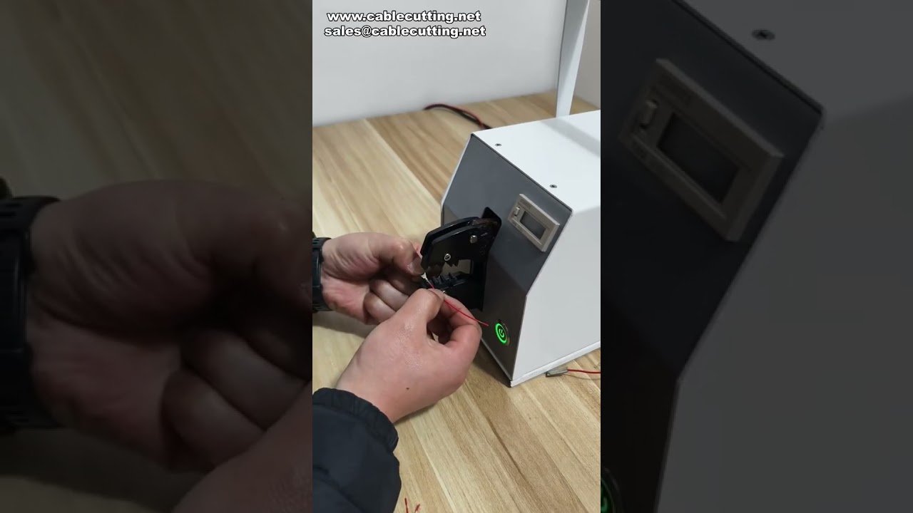 Electric Terminal Machine Crimping Small 0 14 Wire Gauge Terminals