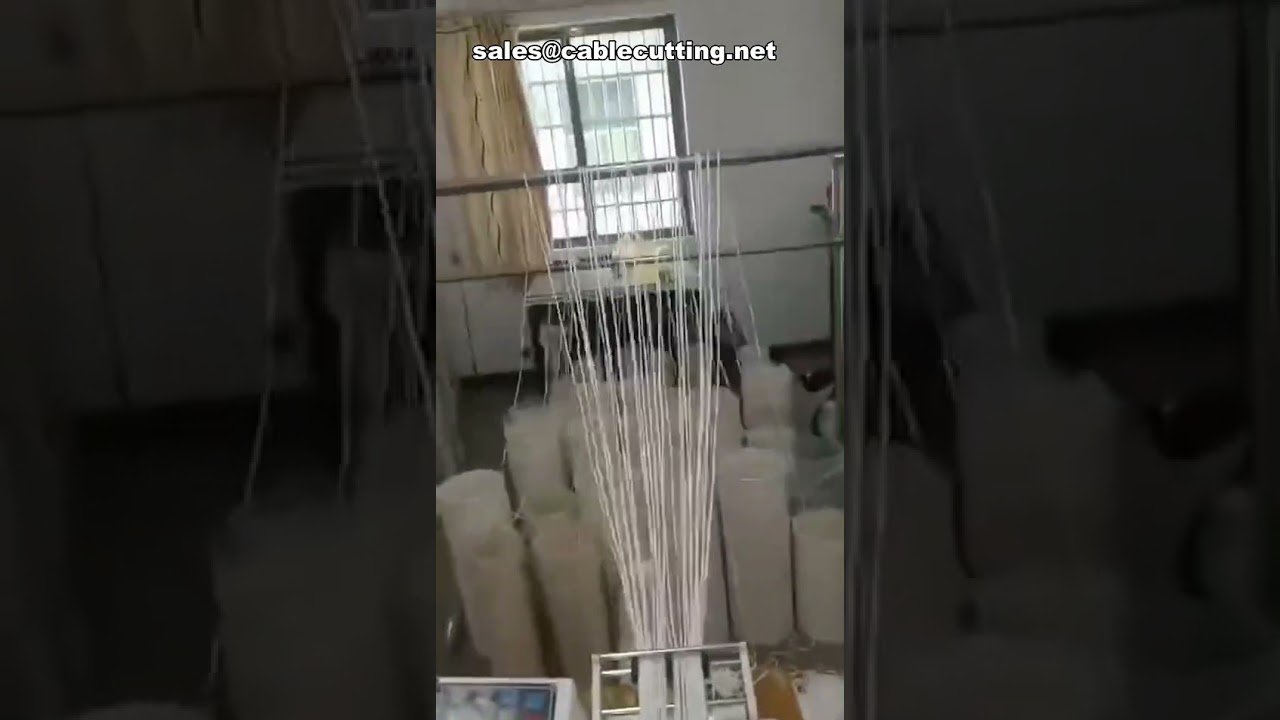 Mesin Pemotong Gelung Telinga Getah Topeng Muka & Klip Hidung Aluminium | Pemotong Jalur Automatik