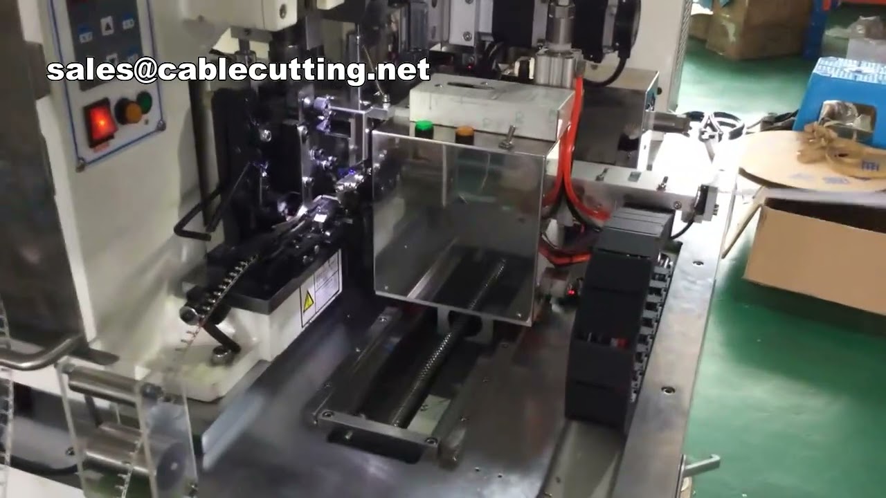 Mesin Crimping Terminal Wayar Rata – Automatik & Efisien