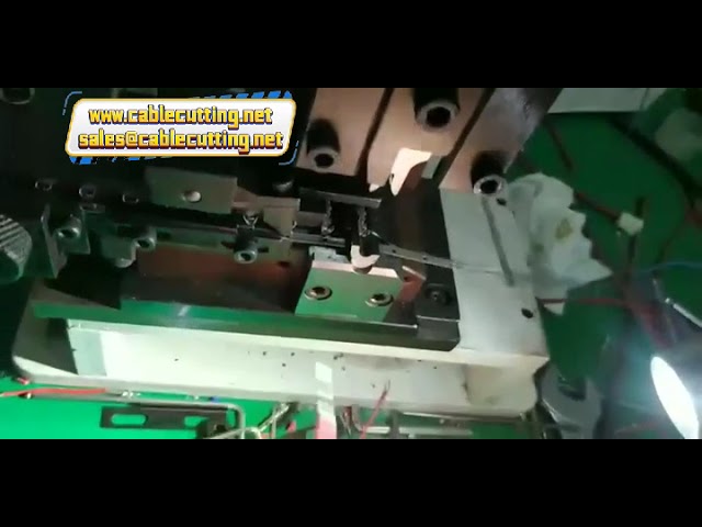 Mesin Crimping Terminal Elektrik 2T dengan Aplikator Mendatar untuk Terminal Suapan Sisi Pelanggan