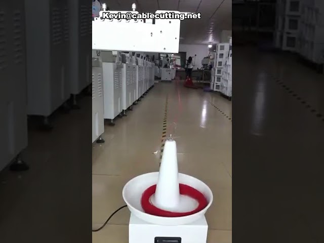 Mesin Suapan Kabel & Gulung Kabel Automatik - Pengumpan Wayar
