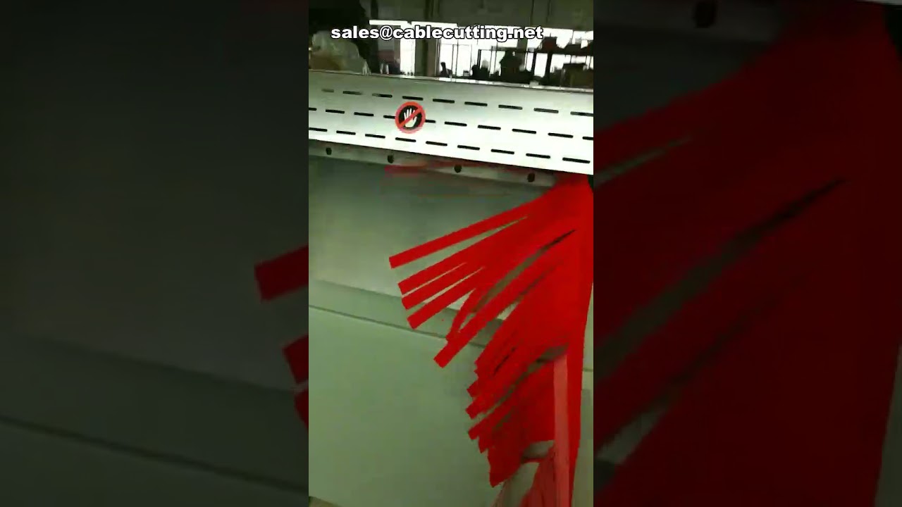 Automatic New Hot Elastic Nylon Ribbon Cutting Width 450mm Tape Cutter Machine