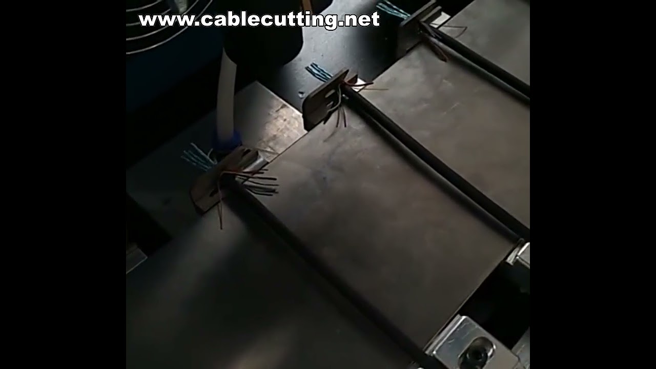 Laser Wire Stripping Machine,Coaxial Aluminum Foil Cutting,Automatic Multiple Wire Strip Machine