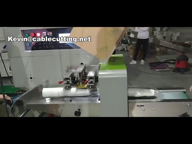 Mesin Pembungkus Automatik Servo Penuh untuk Cawan Kertas, Biskut & Produk Bakeri
