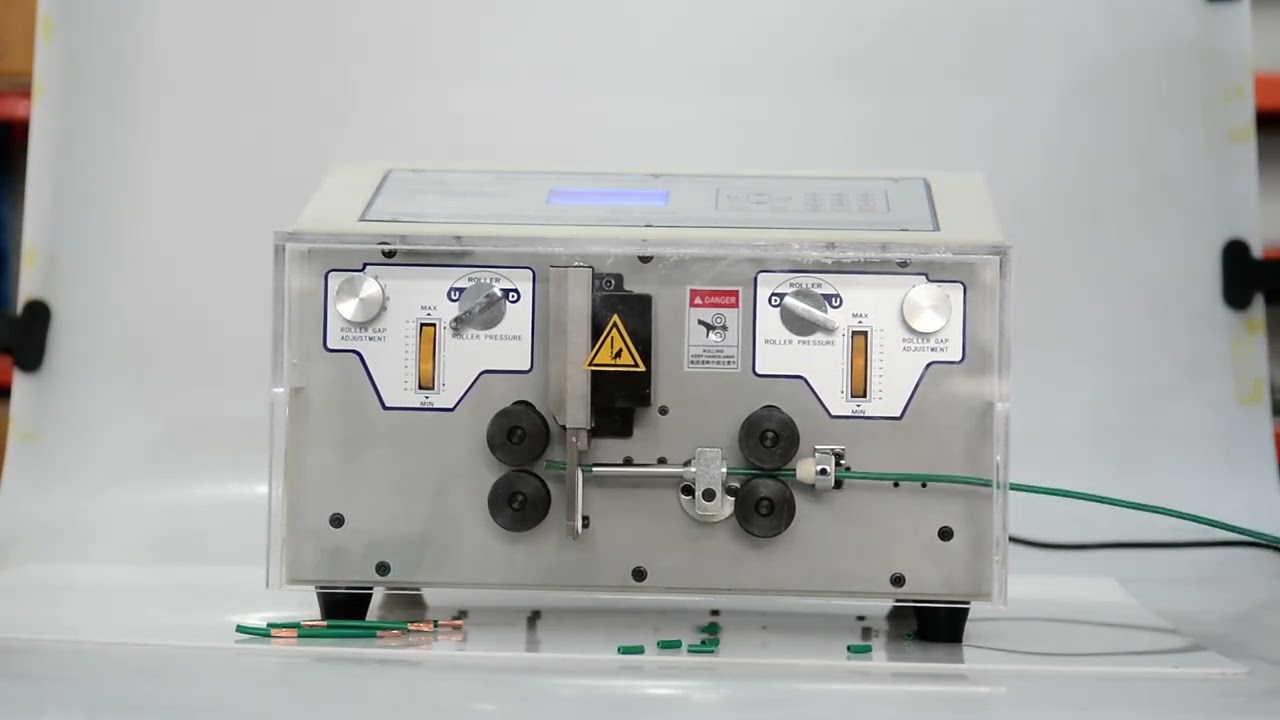 Mesin Pengupas Wayar Automatik SWT-508 | Kawalan Skrin Sentuh | 0.1-8mm²