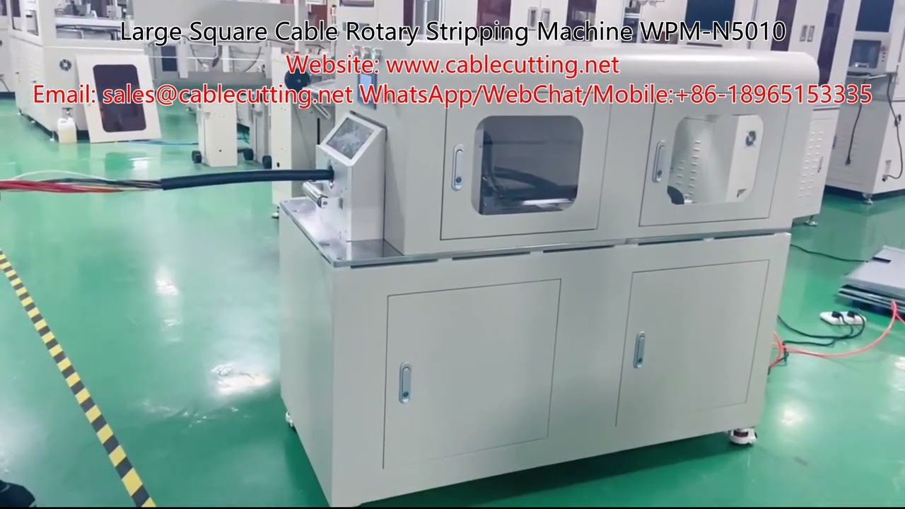 Mesin Kupas Kabel Persegi Besar Berputar WPM-N5010