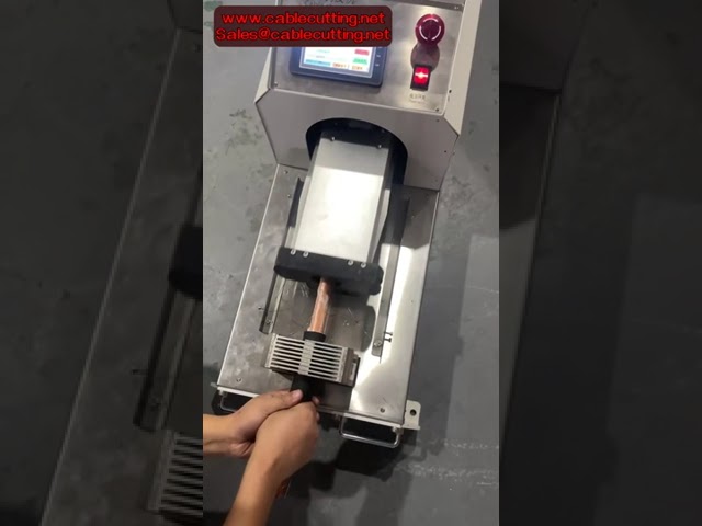 Mesin Pengupas Kabel Pisau Berputar Berketepatan Tinggi