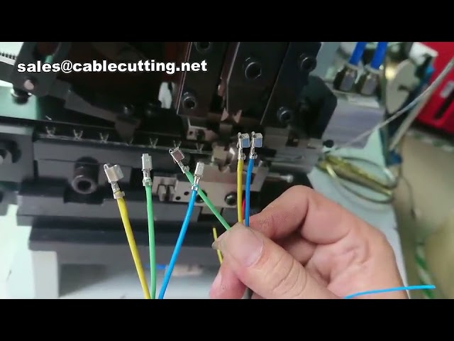 Terminal Crimping with Wire Stripping Function   Wire Stripping Terminal Crimping Machine, Wire Crim