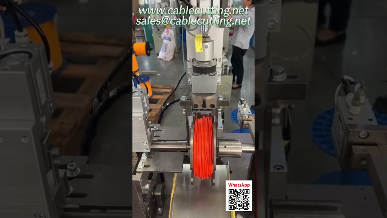 Automatic Tying Machine for Pound Spool Trimmer Line