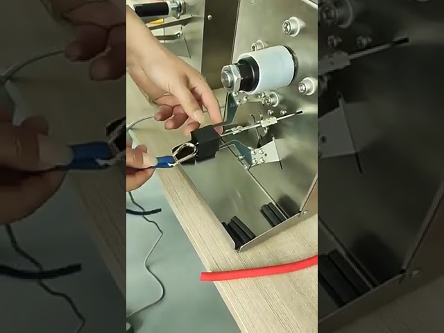 Mesin Pengikat Jalur Getah Automatik untuk Kabel USB & Peralatan Pembungkusan Kabel