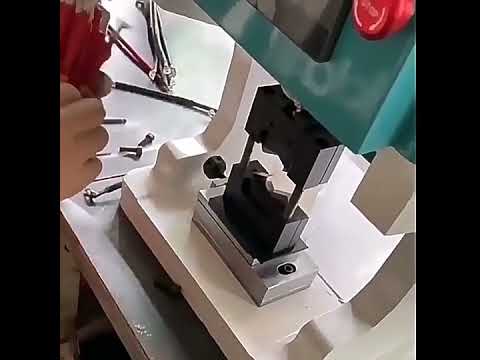 10 Ton Hydraulic Terminal Crimping Machine   Hexagonal Die, New Energy Harness Cable Lugs