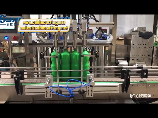 Mesin Pengisi Piston 1-4-6 Kepala | Isi Jus, Sabun, Detergen, Kosmetik & Cecair Dobi